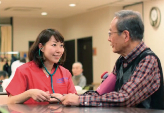 手厚い医療・介護体制で安心