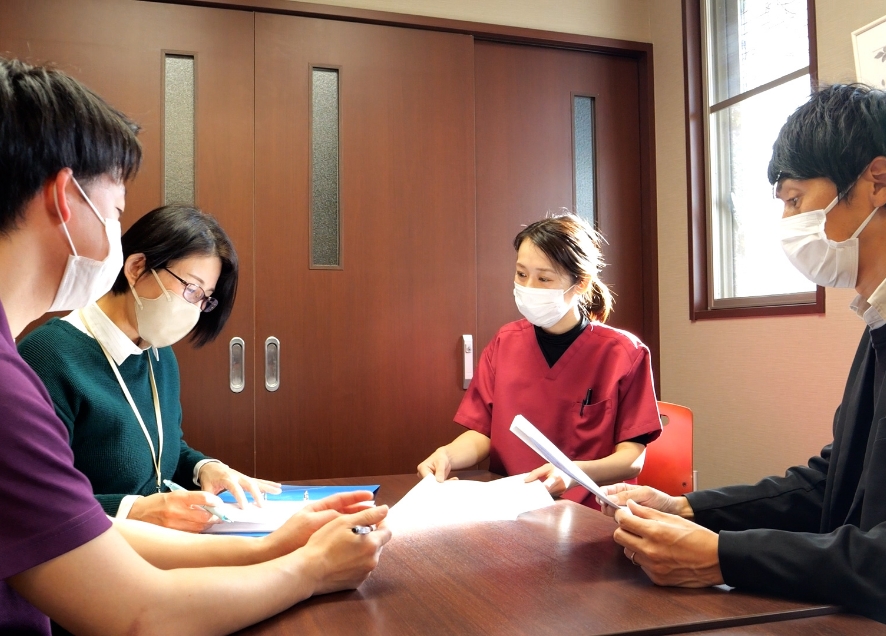 多様な専門スタッフが連携